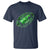 Lucky Shamrock Football T Shirt Irish Clover St Patricks Day Sport Lover