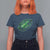 Lucky Shamrock Football T Shirt For Women Irish Clover St Patricks Day Sport Lover