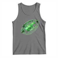 Lucky Shamrock Football Tank Top Irish Clover St Patricks Day Sport Lover