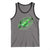 Lucky Shamrock Football Tank Top Irish Clover St Patricks Day Sport Lover
