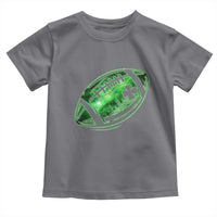 Lucky Shamrock Football Toddler T Shirt Irish Clover St Patricks Day Sport Lover