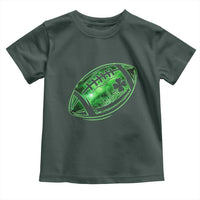 Lucky Shamrock Football Toddler T Shirt Irish Clover St Patricks Day Sport Lover