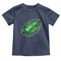 Lucky Shamrock Football Toddler T Shirt Irish Clover St Patricks Day Sport Lover