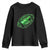 Lucky Shamrock Football Youth Sweatshirt Irish Clover St Patricks Day Sport Lover