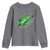 Lucky Shamrock Football Youth Sweatshirt Irish Clover St Patricks Day Sport Lover