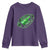 Lucky Shamrock Football Youth Sweatshirt Irish Clover St Patricks Day Sport Lover