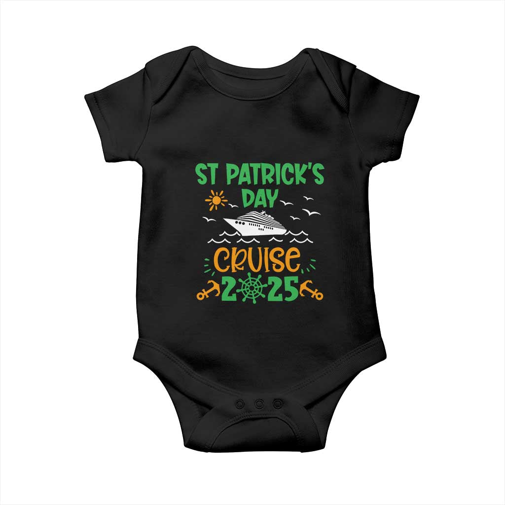 St Patricks Day Cruise Squad 2025 Matching Family Baby Onesie