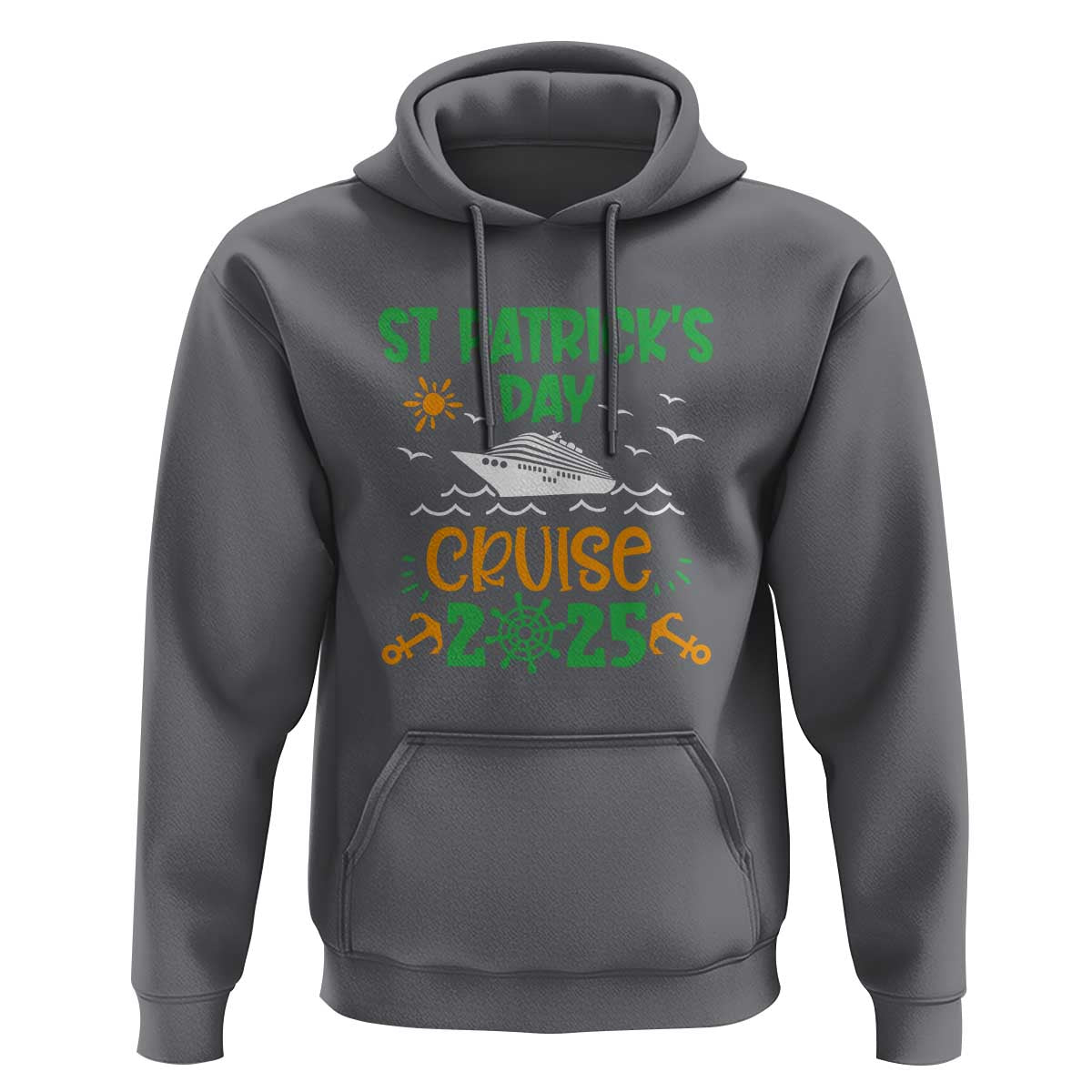 St Patricks Day Cruise Squad 2025 Matching Family Hoodie