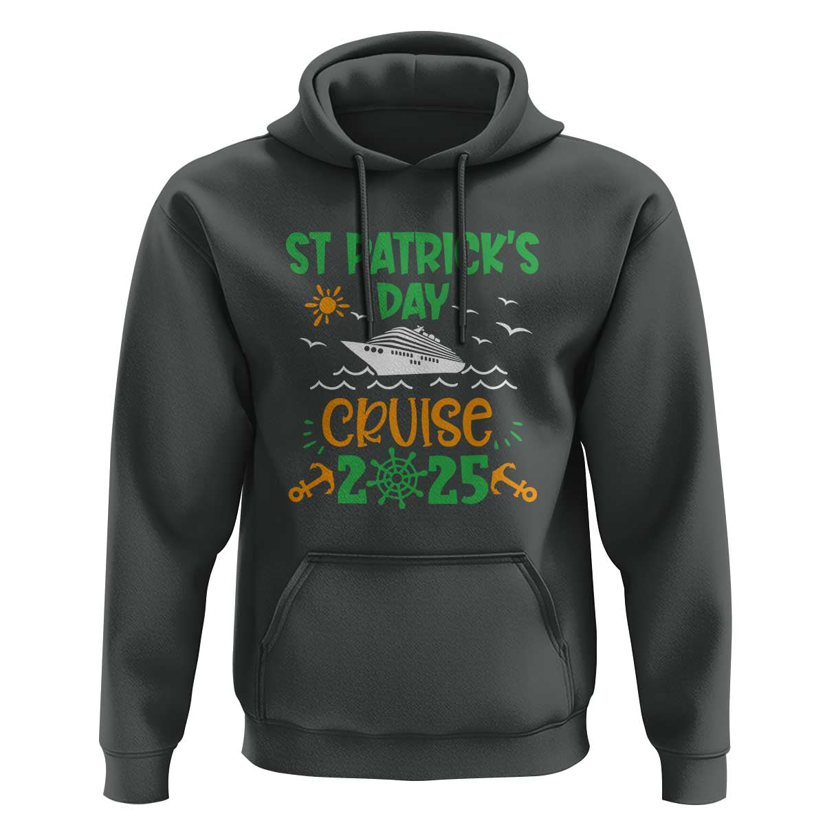 St Patricks Day Cruise Squad 2025 Matching Family Hoodie