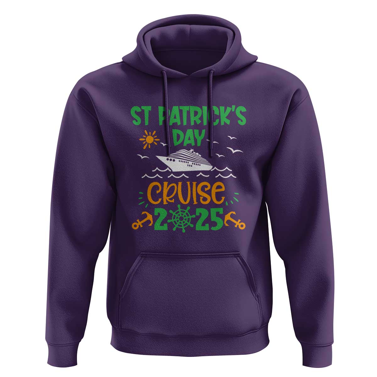 St Patricks Day Cruise Squad 2025 Matching Family Hoodie