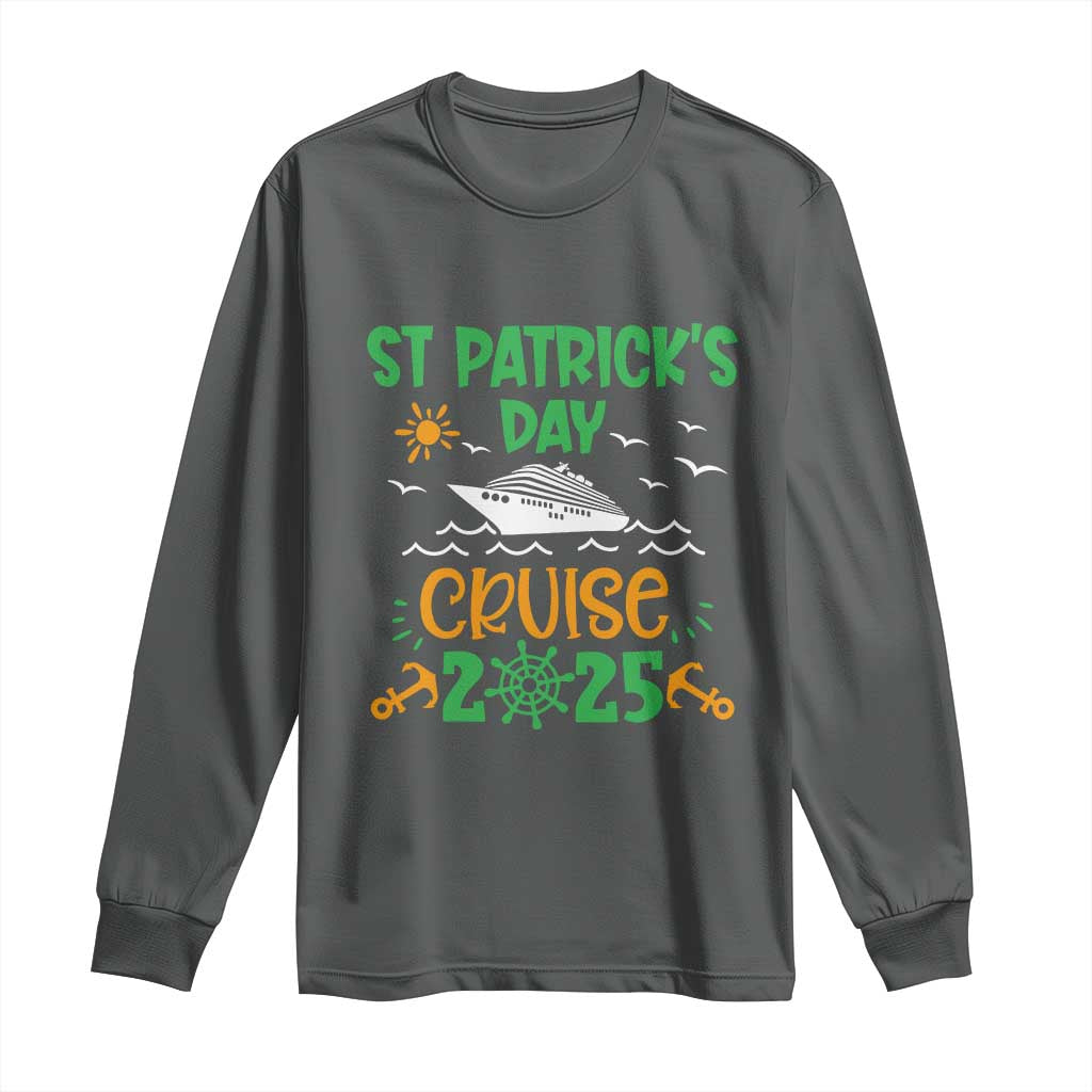 St Patricks Day Cruise Squad 2025 Matching Family Long Sleeve Shirt