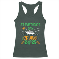 St Patricks Day Cruise Squad 2025 Matching Family Racerback Tank Top