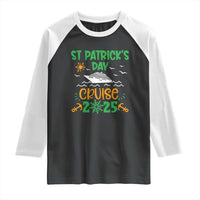 St Patricks Day Cruise Squad 2025 Matching Family Raglan Shirt