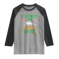 St Patricks Day Cruise Squad 2025 Matching Family Raglan Shirt