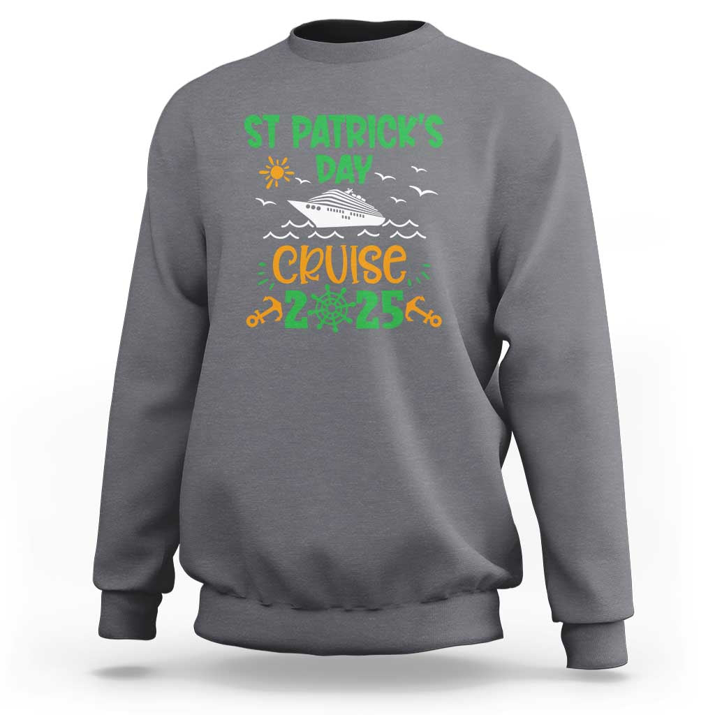 St Patricks Day Cruise Squad 2025 Matching Family Sweatshirt