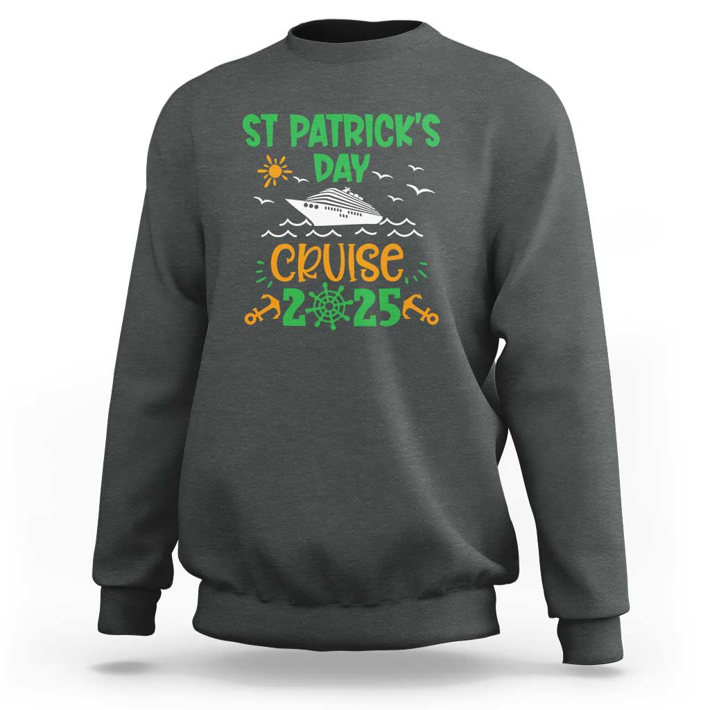 St Patricks Day Cruise Squad 2025 Matching Family Sweatshirt