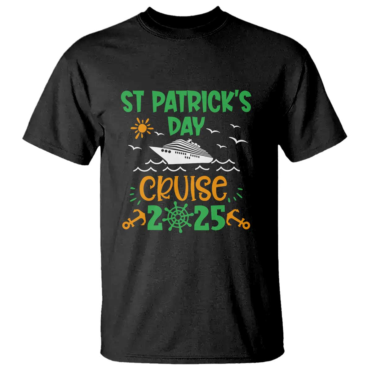 St Patricks Day Cruise Squad 2025 Matching Family T Shirt