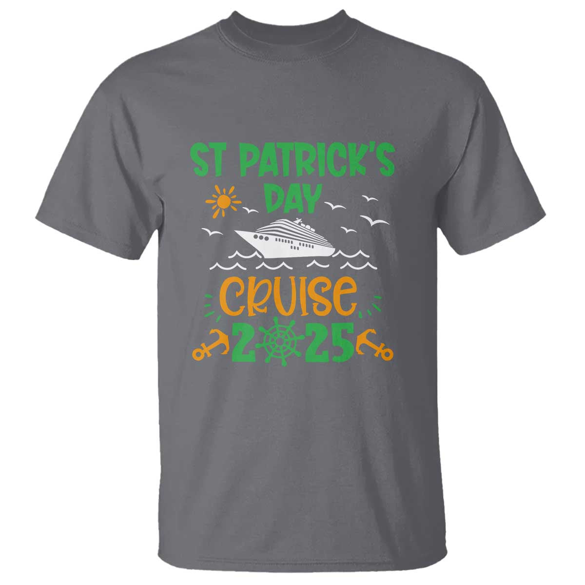St Patricks Day Cruise Squad 2025 Matching Family T Shirt
