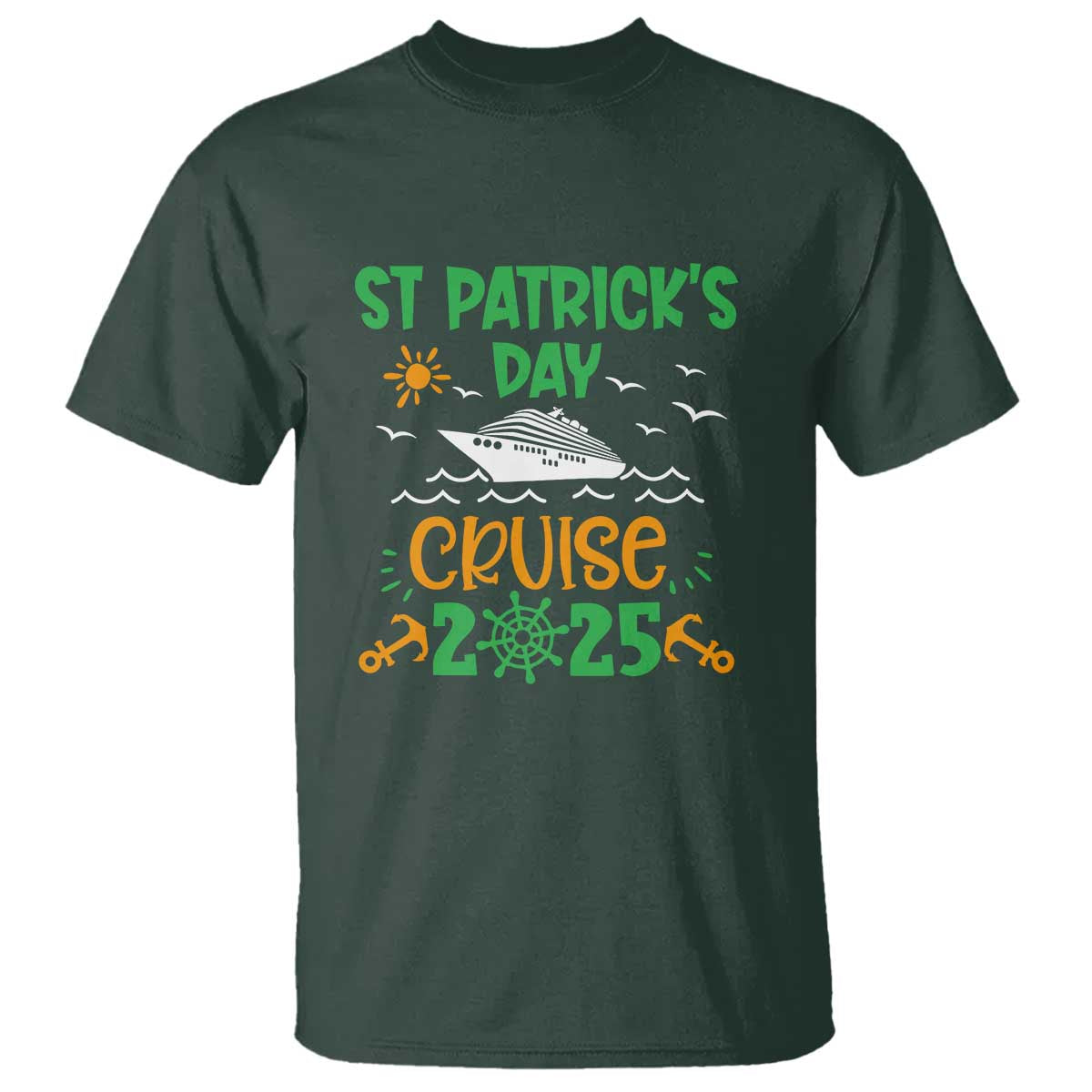 St Patricks Day Cruise Squad 2025 Matching Family T Shirt