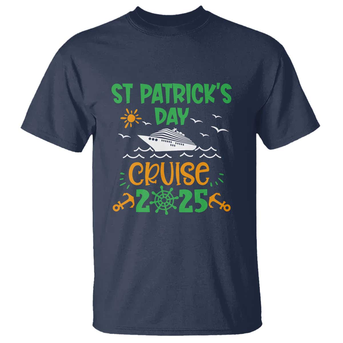 St Patricks Day Cruise Squad 2025 Matching Family T Shirt