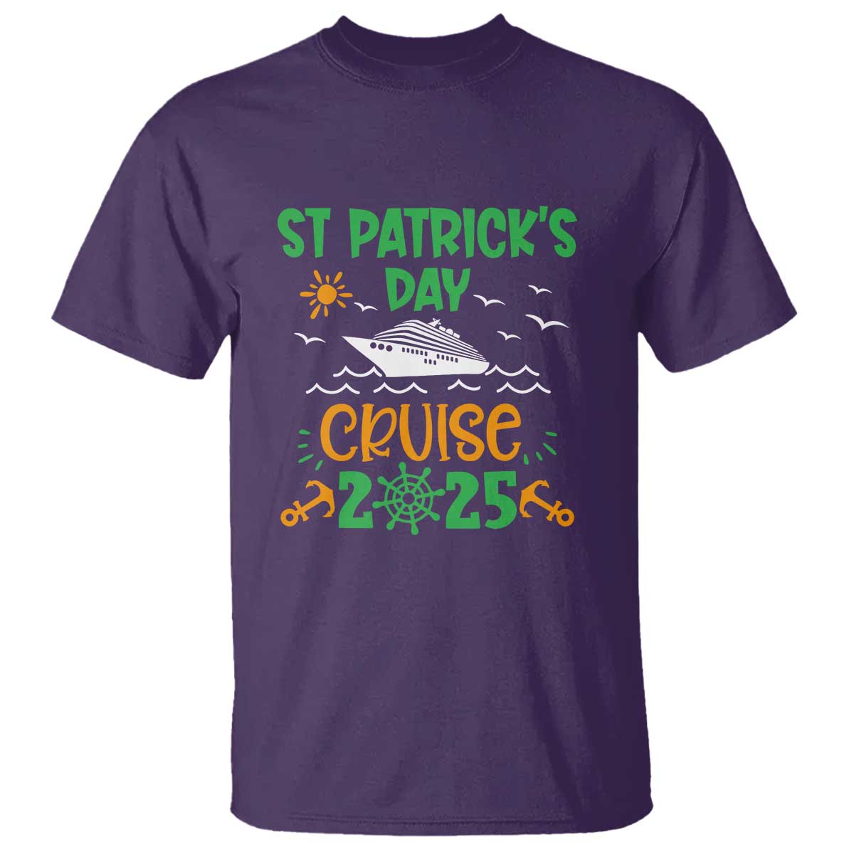 St Patricks Day Cruise Squad 2025 Matching Family T Shirt
