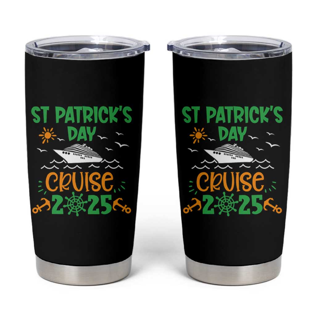 St Patricks Day Cruise Squad 2025 Matching Family Tumbler Cup