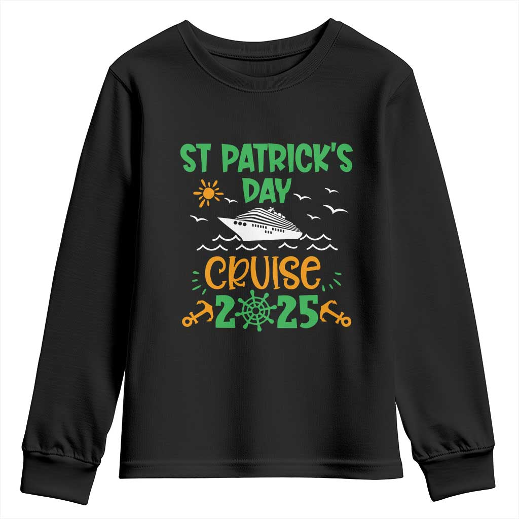 St Patricks Day Cruise Squad 2025 Matching Family Youth Sweatshirt