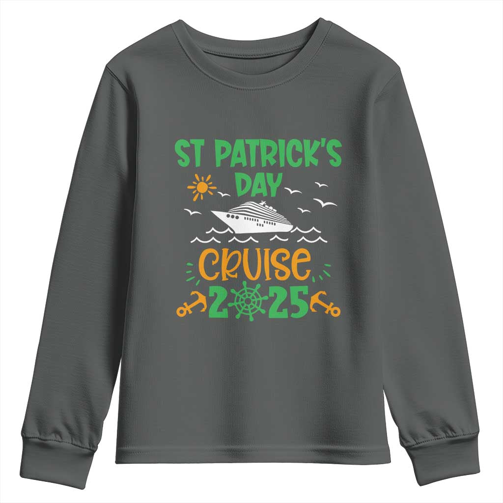 St Patricks Day Cruise Squad 2025 Matching Family Youth Sweatshirt
