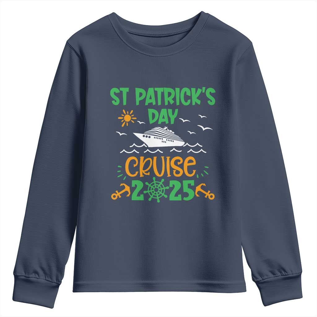 St Patricks Day Cruise Squad 2025 Matching Family Youth Sweatshirt