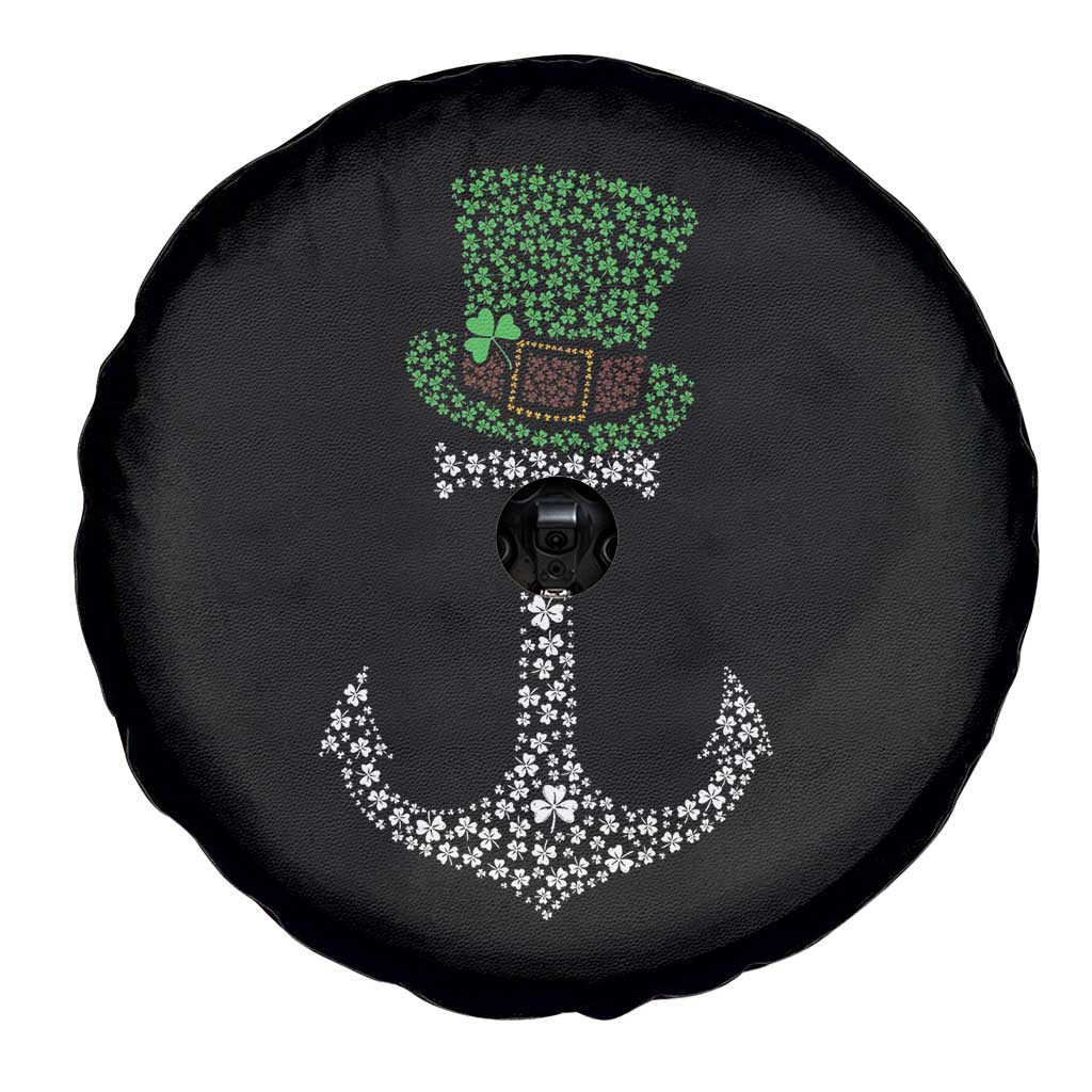 Lucky Shamrock Anchor Spare Tire Cover Leprechaun Cruise Squad St. Patrick's Day