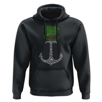 Lucky Shamrock Anchor Hoodie Leprechaun Cruise Squad St. Patrick's Day