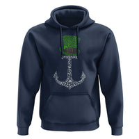 Lucky Shamrock Anchor Hoodie Leprechaun Cruise Squad St. Patrick's Day