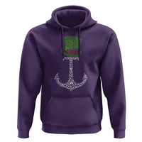 Lucky Shamrock Anchor Hoodie Leprechaun Cruise Squad St. Patrick's Day