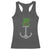 Lucky Shamrock Anchor Racerback Tank Top Leprechaun Cruise Squad St. Patrick's Day