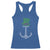 Lucky Shamrock Anchor Racerback Tank Top Leprechaun Cruise Squad St. Patrick's Day
