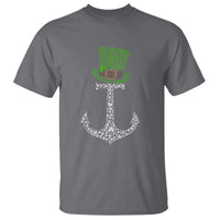 Lucky Shamrock Anchor T Shirt Leprechaun Cruise Squad St. Patrick's Day