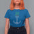 Lucky Shamrock Anchor T Shirt For Women Leprechaun Cruise Squad St. Patrick's Day