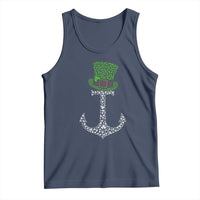 Lucky Shamrock Anchor Tank Top Leprechaun Cruise Squad St. Patrick's Day