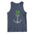 Lucky Shamrock Anchor Tank Top Leprechaun Cruise Squad St. Patrick's Day