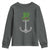 Lucky Shamrock Anchor Youth Sweatshirt Leprechaun Cruise Squad St. Patrick's Day