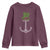 Lucky Shamrock Anchor Youth Sweatshirt Leprechaun Cruise Squad St. Patrick's Day