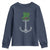 Lucky Shamrock Anchor Youth Sweatshirt Leprechaun Cruise Squad St. Patrick's Day
