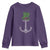 Lucky Shamrock Anchor Youth Sweatshirt Leprechaun Cruise Squad St. Patrick's Day