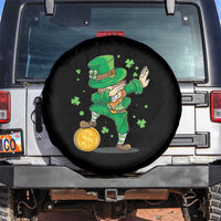 Cute Dabbing Leprechaun Spare Tire Cover Funny St Patricks Day