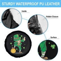 Cute Dabbing Leprechaun Spare Tire Cover Funny St Patricks Day