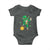 Cute Dabbing Leprechaun Baby Onesie Funny St Patricks Day