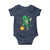 Cute Dabbing Leprechaun Baby Onesie Funny St Patricks Day