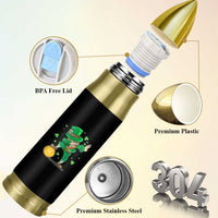 Cute Dabbing Leprechaun Bullet Tumbler Funny St Patricks Day