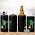 Cute Dabbing Leprechaun 4 in 1 Can Cooler Tumbler Funny St Patricks Day