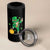 Cute Dabbing Leprechaun 4 in 1 Can Cooler Tumbler Funny St Patricks Day